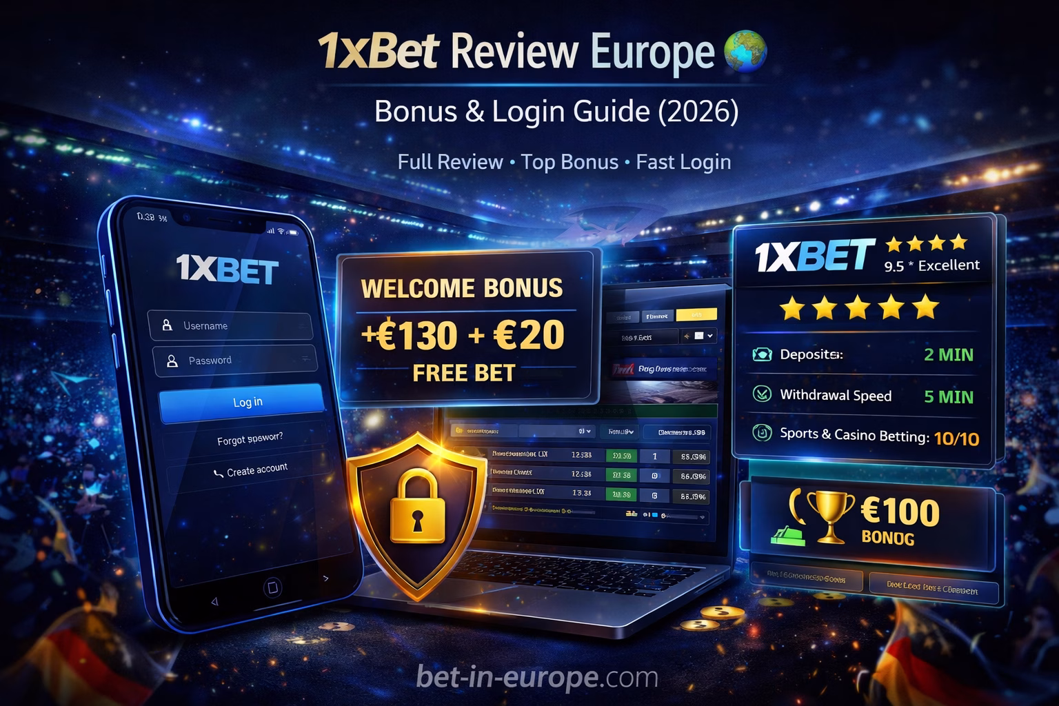 1xBet Review Europe (Bonus, Login & Betting Guide 2026)