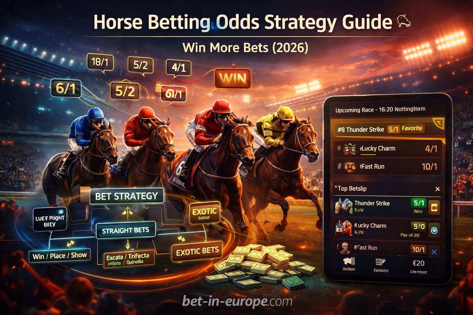Horse Betting Odds Strategy Guide 🐎📊 (Win Smarter in 2026)
