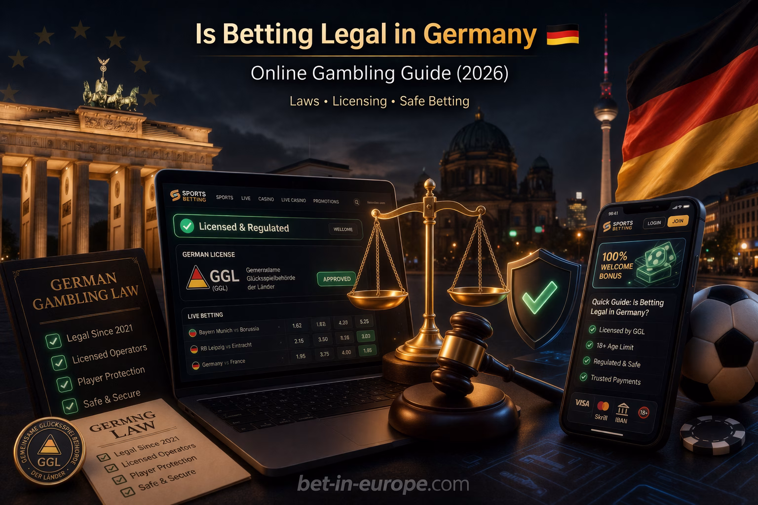 Is Betting Legal in Germany DE ? Online Gambling Guide (2026)