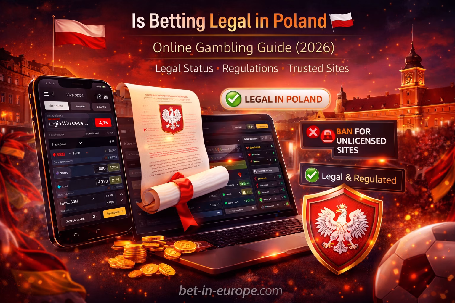 Is Betting Legal in Poland PL ? Online Gambling Guide (2026)
