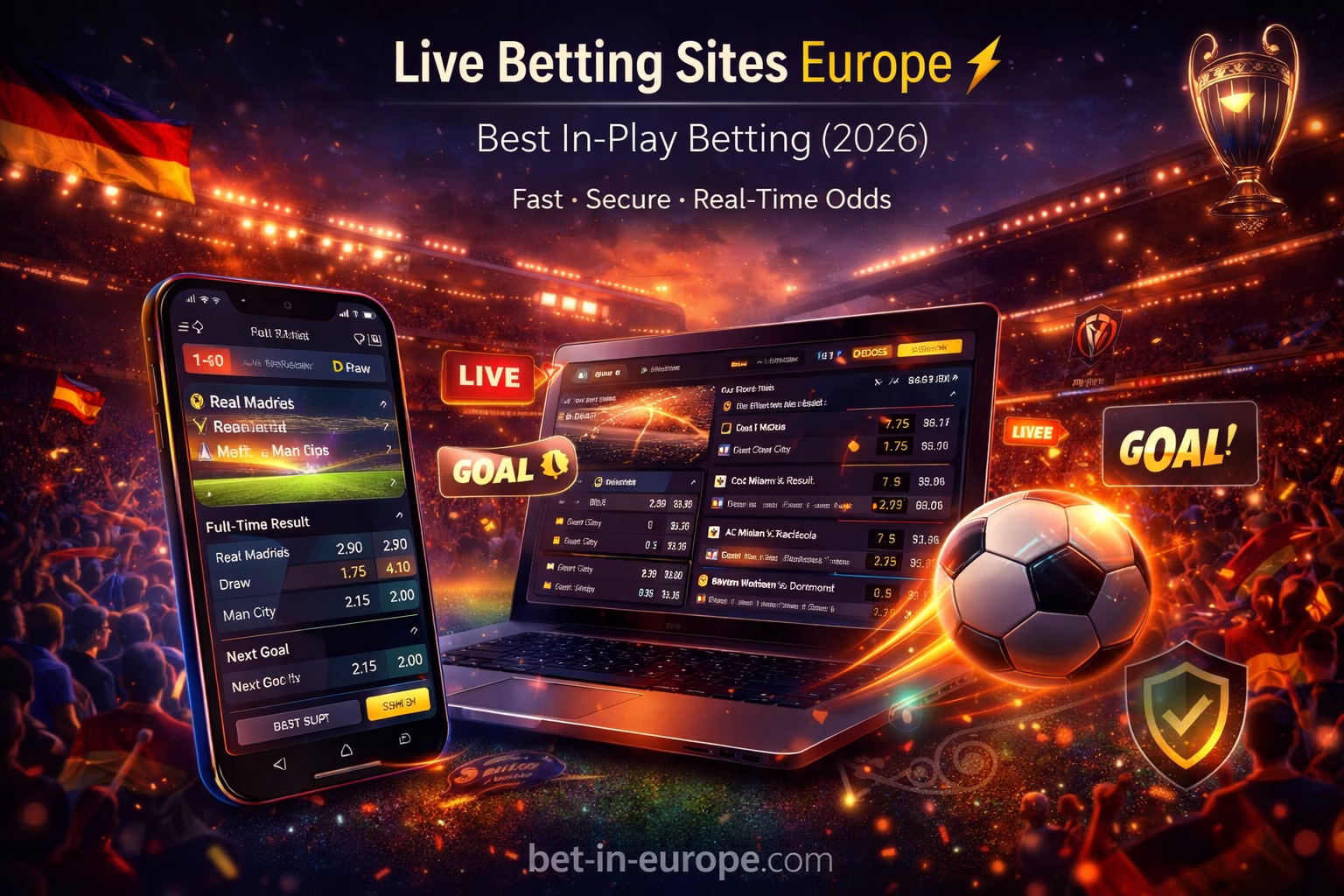 Live Betting Sites Europe Best In-Play Betting Platforms (2026)
