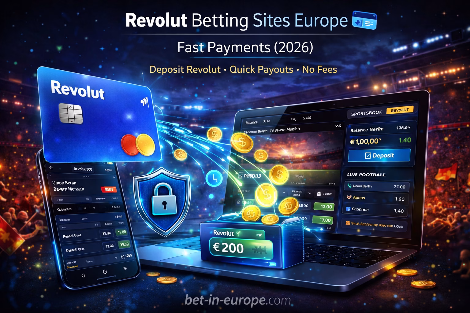Revolut Betting Sites Europe (Fast Payments 2026 Guide)