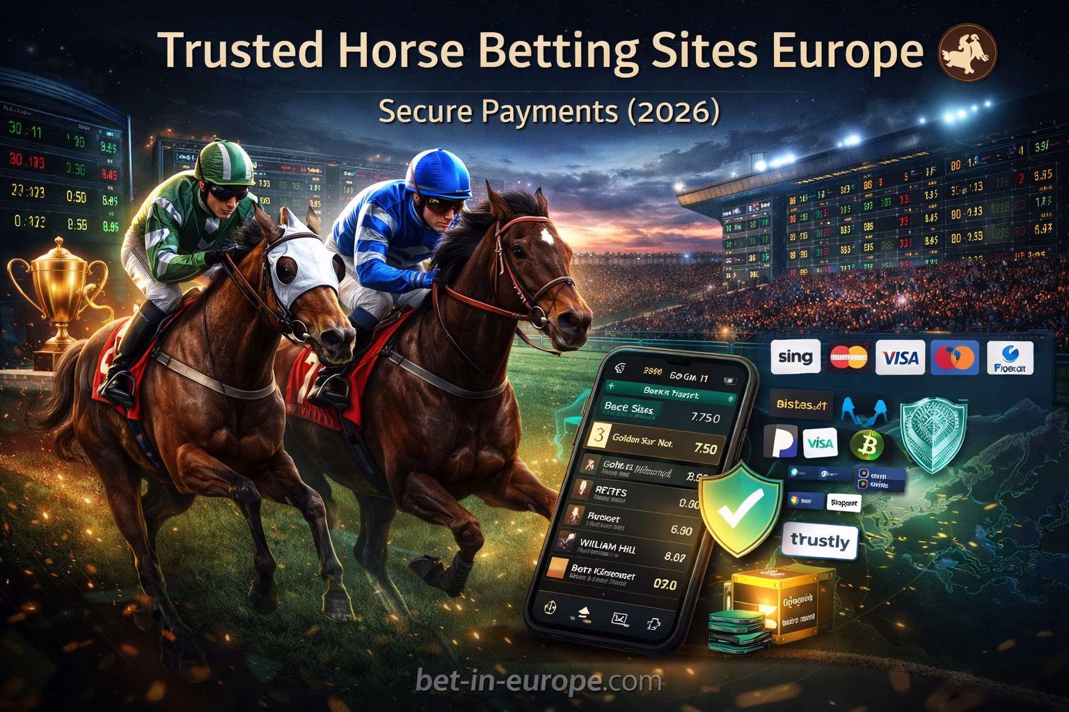Trusted Horse Betting Sites with Secure Payments in Europe 🐎💳 (2026)