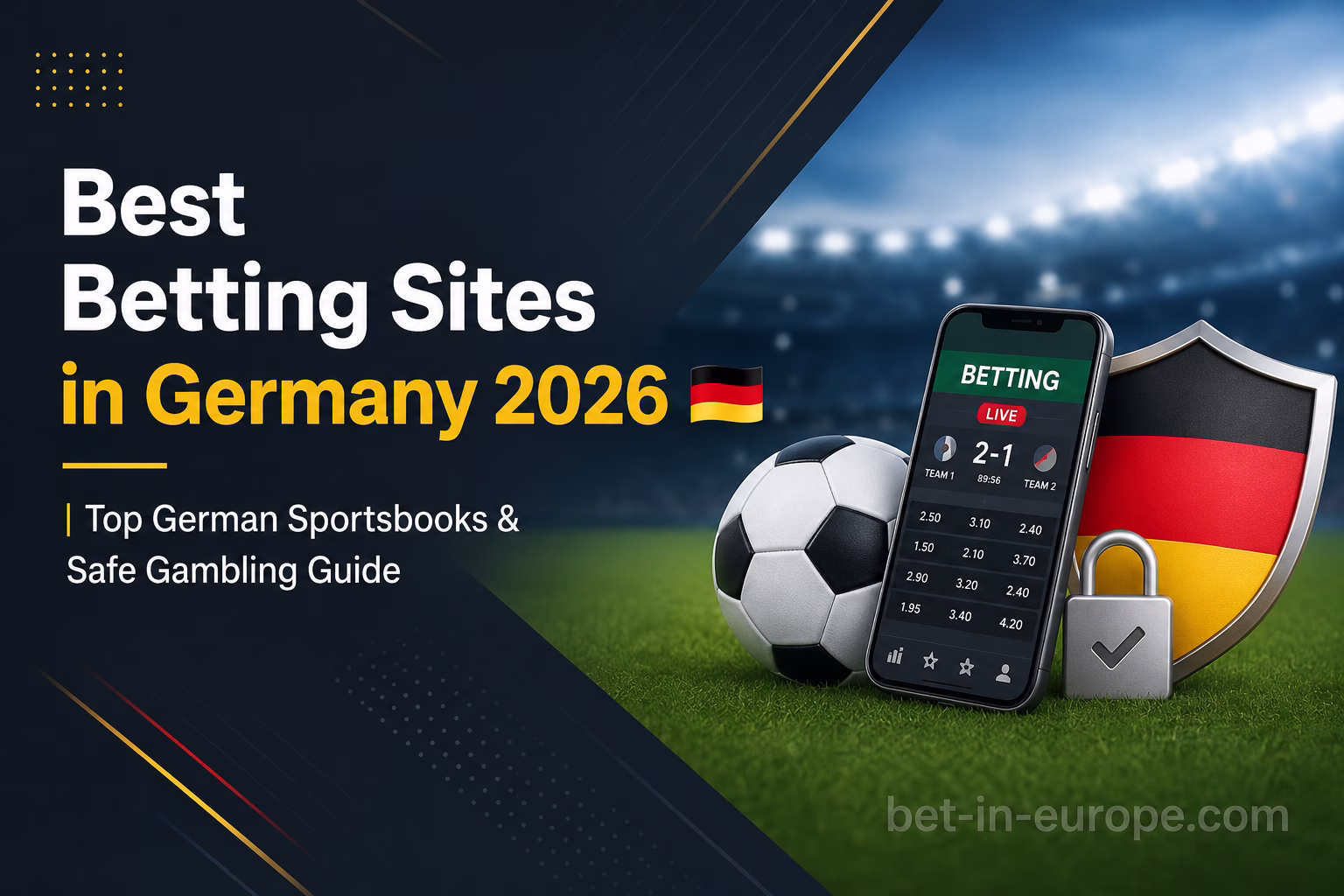 Best Betting Sites in Germany 2026 Top German Sportsbooks & Safe Gambling Guide